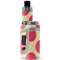 Skin Decal Wrap for Smok AL85 Alien Baby Kearas Polka Dots Pink On Cream VAPE NOT INCLUDED