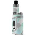 Skin Decal Wrap for Smok AL85 Alien Baby Brushed Circles Seafoam VAPE NOT INCLUDED