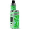 Skin Decal Wrap for Smok AL85 Alien Baby Skull Patch Pattern Green VAPE NOT INCLUDED