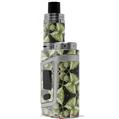 Skin Decal Wrap for Smok AL85 Alien Baby Leave Pattern 1 Green VAPE NOT INCLUDED