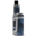 Skin Decal Wrap for Smok AL85 Alien Baby Bokeh Hearts Blue VAPE NOT INCLUDED