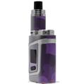 Skin Decal Wrap for Smok AL85 Alien Baby Bokeh Hearts Purple VAPE NOT INCLUDED