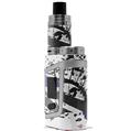 Skin Decal Wrap for Smok AL85 Alien Baby Baja 0018 Blue Royal VAPE NOT INCLUDED