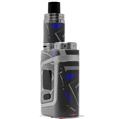 Skin Decal Wrap for Smok AL85 Alien Baby Baja 0023 Blue Royal VAPE NOT INCLUDED