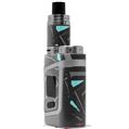 Skin Decal Wrap for Smok AL85 Alien Baby Baja 0023 Neon Teal VAPE NOT INCLUDED