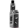 Skin Decal Wrap for Smok AL85 Alien Baby Baja 0023 White VAPE NOT INCLUDED