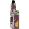 Skin Decal Wrap for Smok AL85 Alien Baby Lemon Leaves Burgandy VAPE NOT INCLUDED