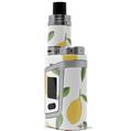 Skin Decal Wrap for Smok AL85 Alien Baby Lemon Leaves White VAPE NOT INCLUDED