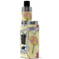 Skin Decal Wrap for Smok AL85 Alien Baby Beach Party Umbrellas Yellow Sunshine VAPE NOT INCLUDED