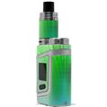 Skin Decal Wrap for Smok AL85 Alien Baby Bent Light Greenish VAPE NOT INCLUDED