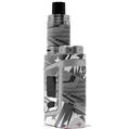 Skin Decal Wrap for Smok AL85 Alien Baby Baja 0032 White VAPE NOT INCLUDED