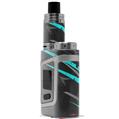 Skin Decal Wrap for Smok AL85 Alien Baby Baja 0014 Neon Teal VAPE NOT INCLUDED