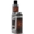 Skin Decal Wrap for Smok AL85 Alien Baby Exotic Wood Waterfall Bubinga Burst Dark Mocha VAPE NOT INCLUDED