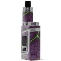 Skin Decal Wrap compatible with Smok AL85 Alien Baby Linear Cosmos Purple VAPE NOT INCLUDED
