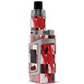 Skin Decal Wrap for Smok AL85 Alien Baby Checkerboard Splatter VAPE NOT INCLUDED