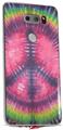 Skin Decal Wrap for LG V30 Tie Dye Peace Sign 103
