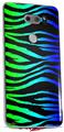 Skin Decal Wrap for LG V30 Rainbow Zebra