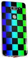 Skin Decal Wrap for LG V30 Rainbow Checkerboard