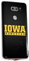 Skin Decal Wrap for LG V30 Iowa Hawkeyes 03 Black on Gold