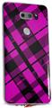 Skin Decal Wrap for LG V30 Pink Plaid