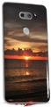 Skin Decal Wrap for LG V30 Set Fire To The Sky
