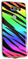 Skin Decal Wrap for LG V30 Tiger Rainbow