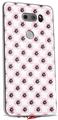 Skin Decal Wrap for LG V30 Kearas Daisies Diffuse Glow Pink