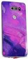 Skin Decal Wrap for LG V30 Painting Purple Splash