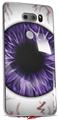 Skin Decal Wrap for LG V30 Eyeball Purple