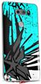 Skin Decal Wrap for LG V30 Baja 0040 Neon Teal