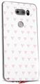 Skin Decal Wrap for LG V30 Hearts Pink