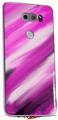 Skin Decal Wrap for LG V30 Paint Blend Hot Pink