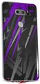 Skin Decal Wrap for LG V30 Baja 0014 Purple