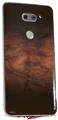 Skin Decal Wrap for LG V30 Exotic Wood Waterfall Bubinga Burst Dark Mocha