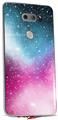 Skin Decal Wrap compatible with LG V30 Dynamic Pink Galaxy