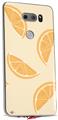 Skin Decal Wrap compatible with LG V30 Oranges Orange