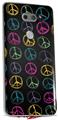 Skin Decal Wrap for LG V30 Kearas Peace Signs Black