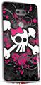 Skin Decal Wrap for LG V30 Girly Skull Bones