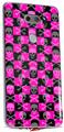 Skin Decal Wrap for LG V30 Skull and Crossbones Checkerboard