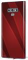 Decal style Skin Wrap compatible with Samsung Galaxy Note 9 VintageID 25 Red