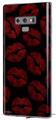 Decal style Skin Wrap compatible with Samsung Galaxy Note 9 Red And Black Lips