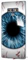 Decal style Skin Wrap compatible with Samsung Galaxy Note 9 Eyeball Blue