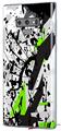 Decal style Skin Wrap compatible with Samsung Galaxy Note 9 Baja 0018 Lime Green