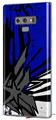 Decal style Skin Wrap compatible with Samsung Galaxy Note 9 Baja 0040 Blue Royal