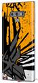 Decal style Skin Wrap compatible with Samsung Galaxy Note 9 Baja 0040 Orange