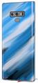 Decal style Skin Wrap compatible with Samsung Galaxy Note 9 Paint Blend Blue