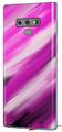 Decal style Skin Wrap compatible with Samsung Galaxy Note 9 Paint Blend Hot Pink