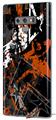 Decal style Skin Wrap compatible with Samsung Galaxy Note 9 Baja 0003 Burnt Orange