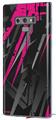 Decal style Skin Wrap compatible with Samsung Galaxy Note 9 Baja 0014 Hot Pink