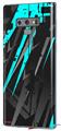 Decal style Skin Wrap compatible with Samsung Galaxy Note 9 Baja 0014 Neon Teal